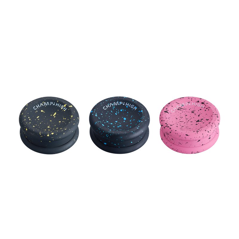 Présentoir 12 moulins à épices granite - Rose et Noir