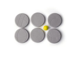 Beton og kork coastere x6 - Petanque