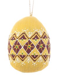 Hand-painted Easter Egg (yellow)
