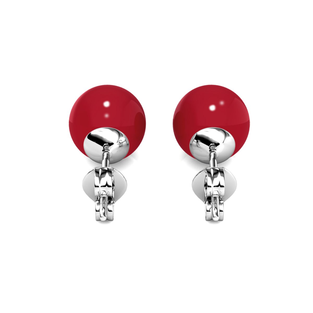 Boucles d'oreilles Coffret 7 Days Colourful Pearl - Argenté et Multi