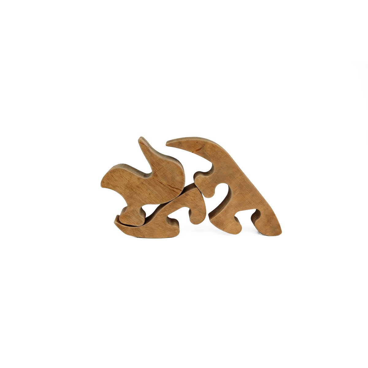 Wooden Puzzle Duck