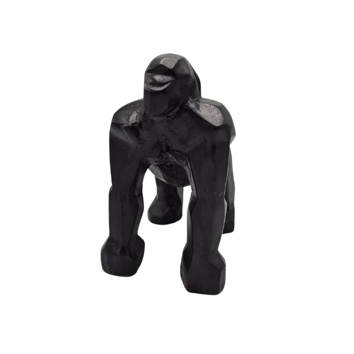 Deco. Gorilla - Black Antique