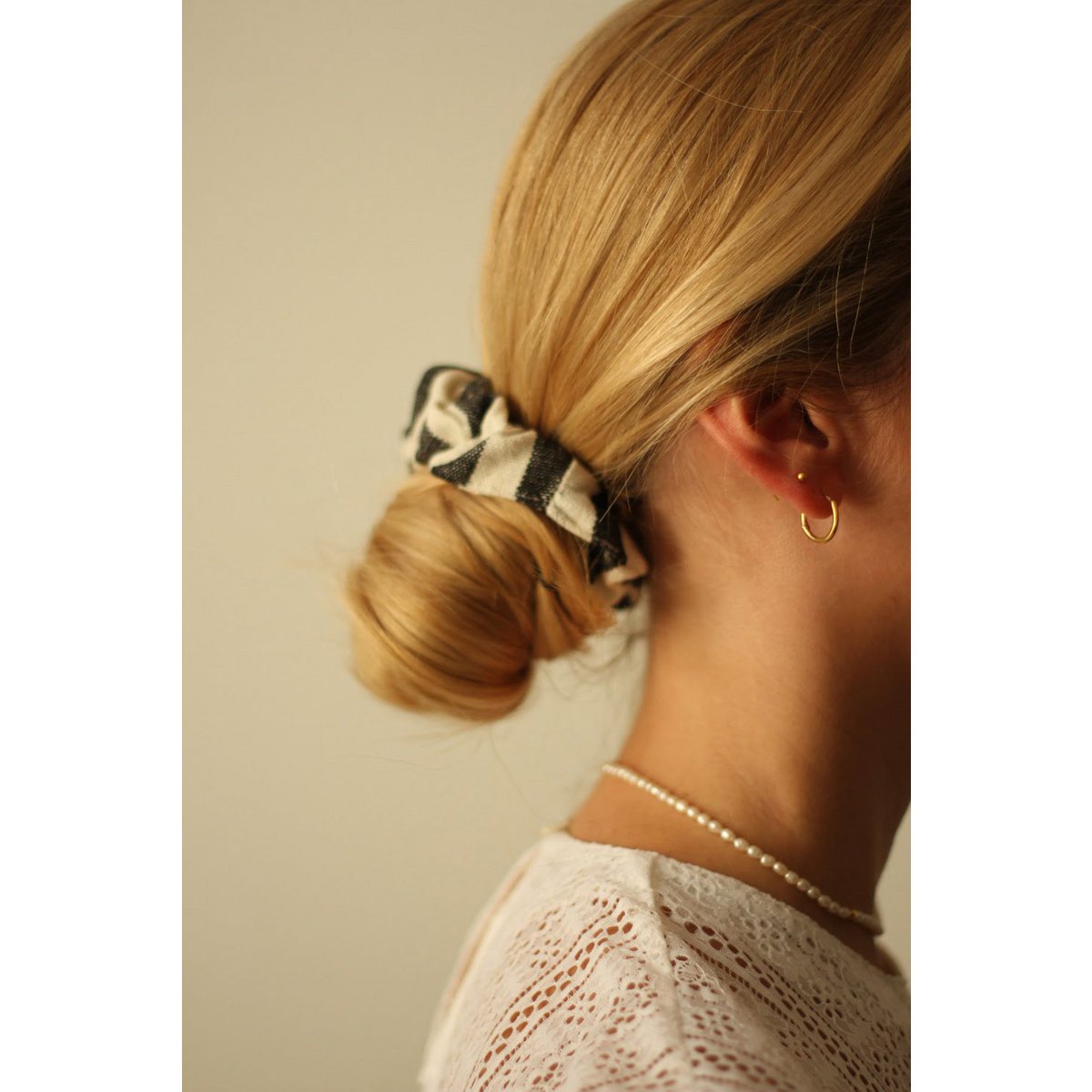 Håndlavet Scrunchie Ole | Sort