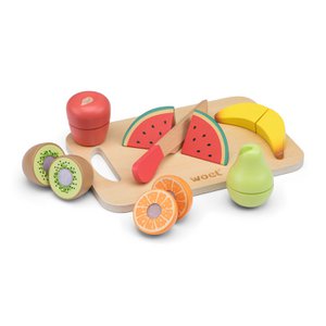 Wooden Fruit Cutting Set with Cutting Board