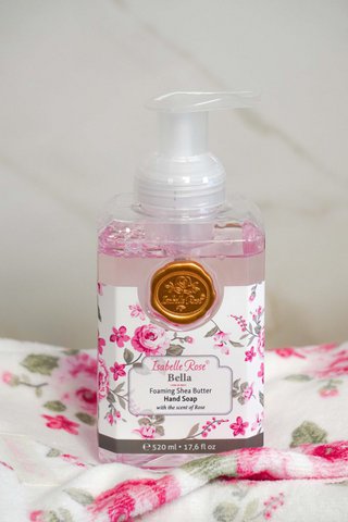 Schäumende Sheabutterseife Bella 520 ml Isabelle Rose