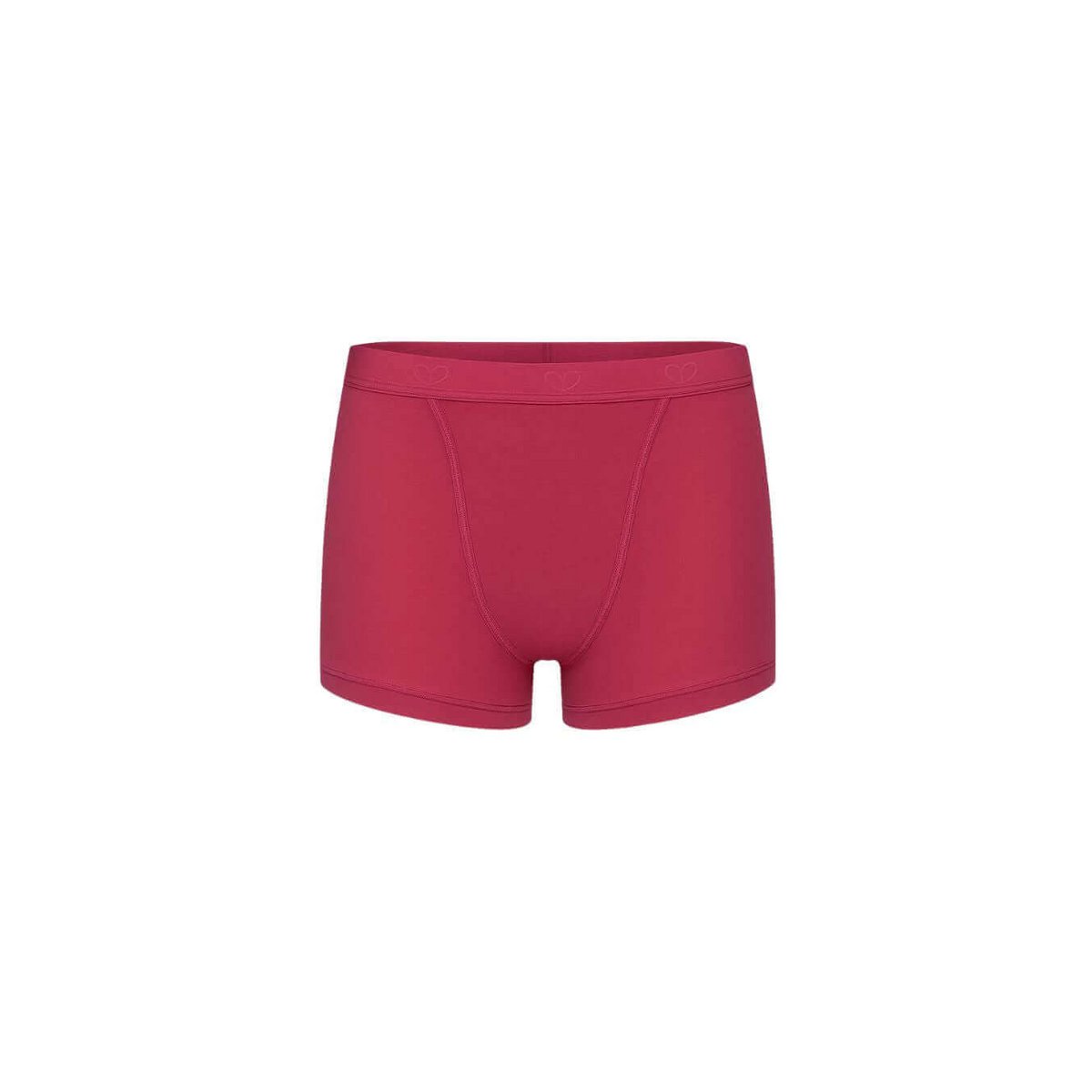 Menstruationsbukser drengekorte piger – super absorption (rubin)
