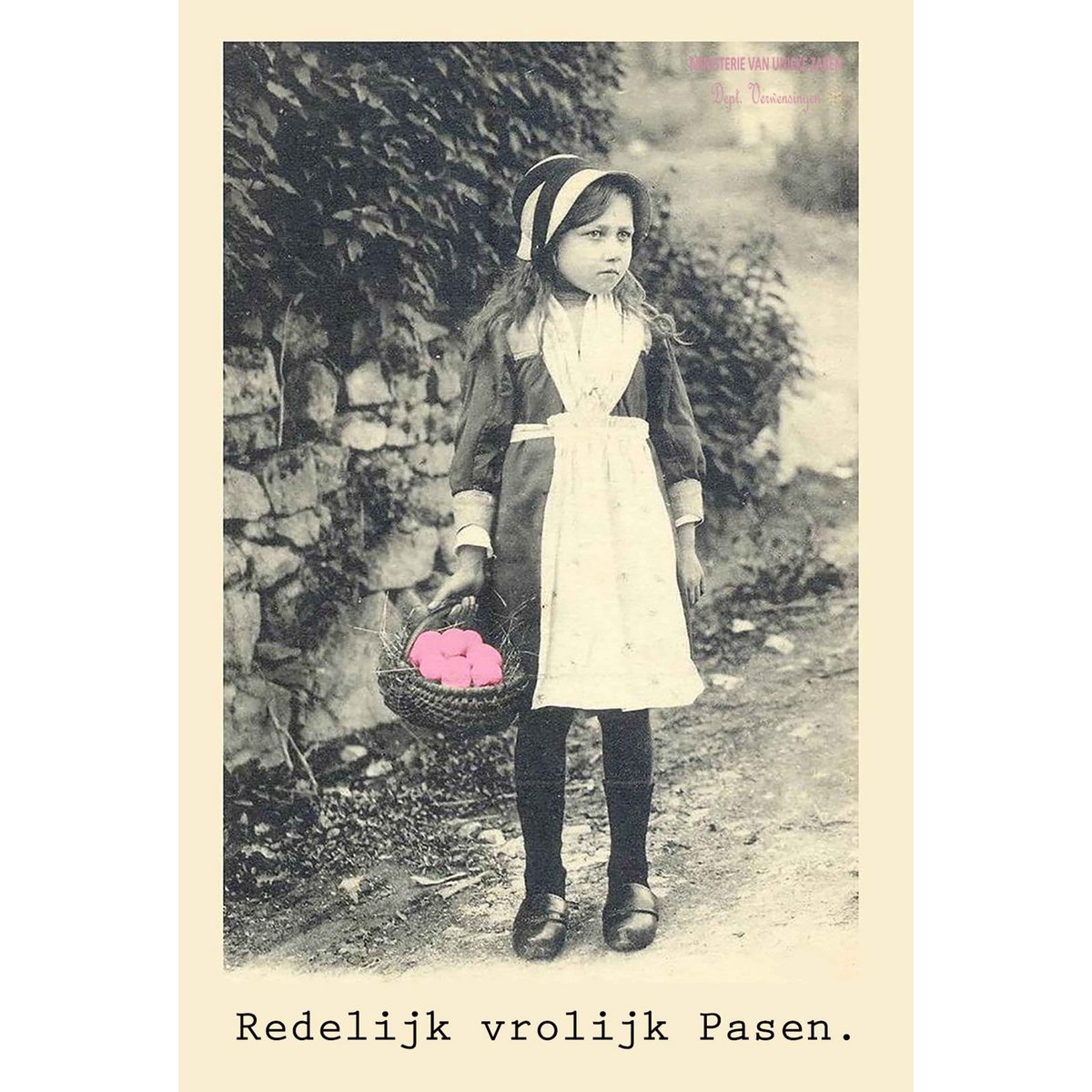 Kaartje - Redelijk vrolijk Pasen