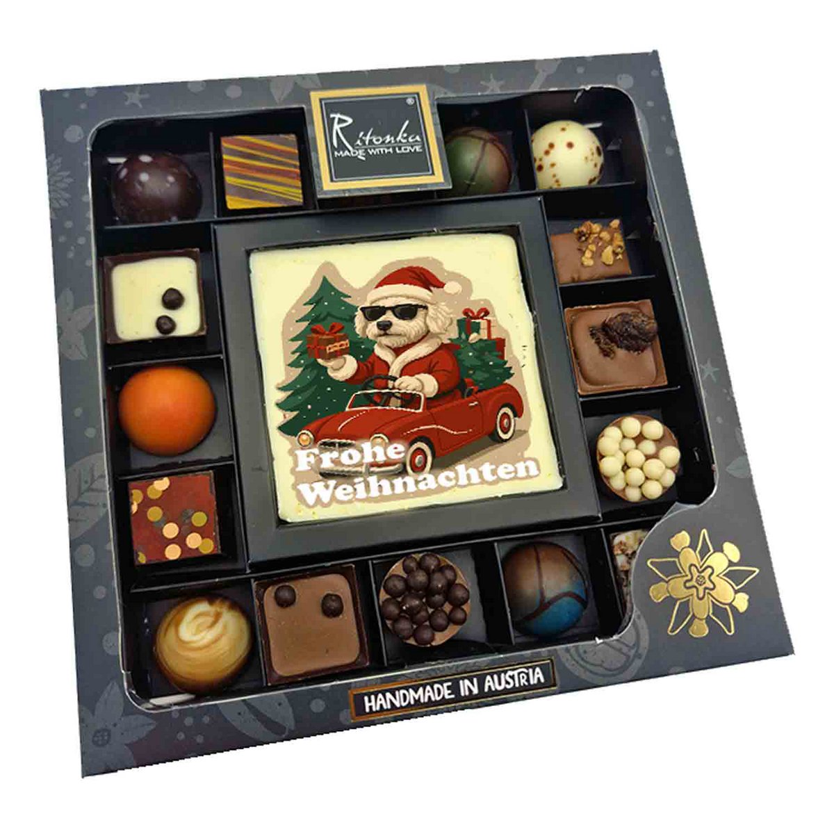 ChocoBlend Sir Bobby il cane Natale - cioccolatini 165g