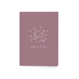 Postkarte “Partytime”