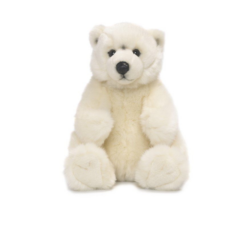 WWF Sitting polar bear, 22 cm