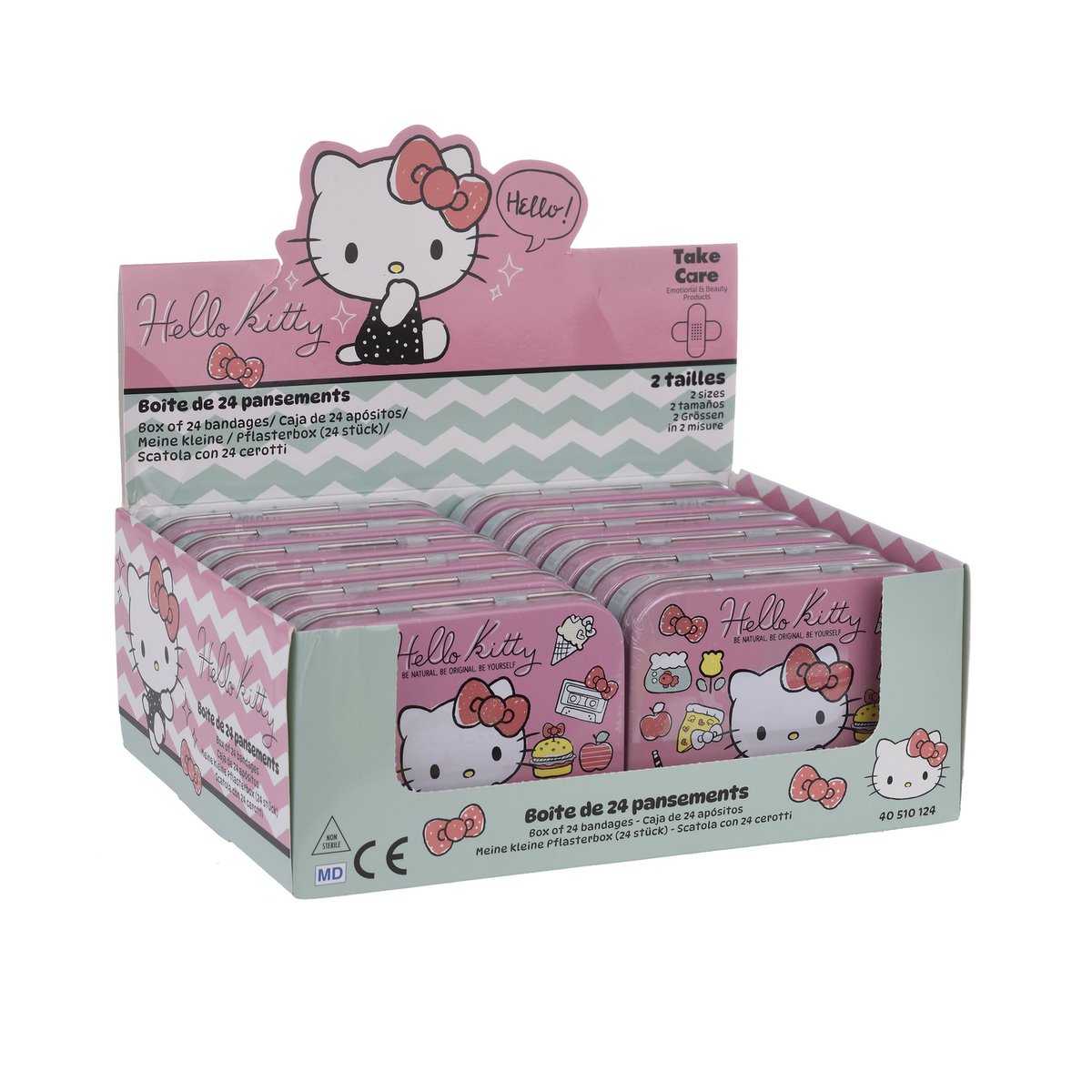 Boîte Métallique de Pansements Hello Kitty