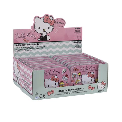 Boîte Métallique de Pansements Hello Kitty