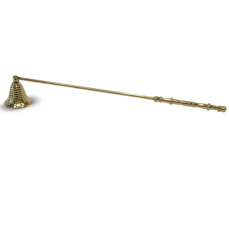 Brass candle snuffer 27.5cm