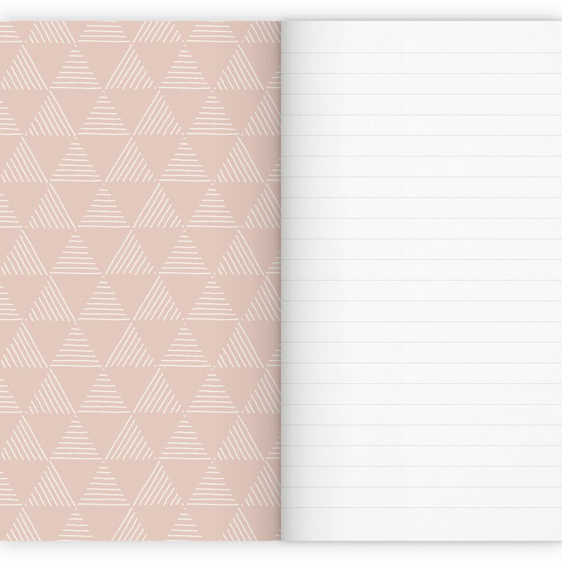 Cahier Motif Dessiné à la Main 3 A5