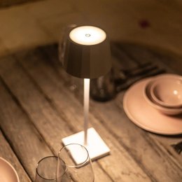 William White Rechargeable Table Lamp
