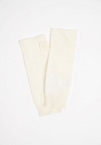 UNI 3 - Ecru white cashmere mittens