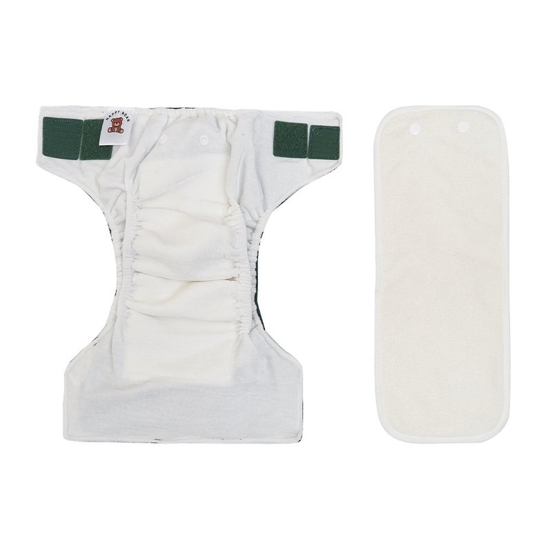 Couche de jour lavable | olive