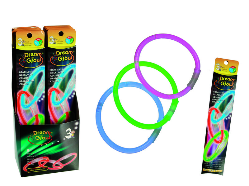Dream Glow-Armbänder, 3er-Set