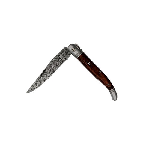 Laguiole Héritage Folding Knife – Pakkawood Damascus style blade