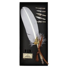 Set di penne a penna Quillpen Ink, per scrivere come Johannes Vermeer