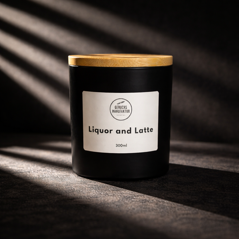 Premium-Duftkerze „Liquor & Latte“ – Warm & cremig