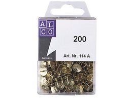 Punaises Alco 9mm messing doos 200st.