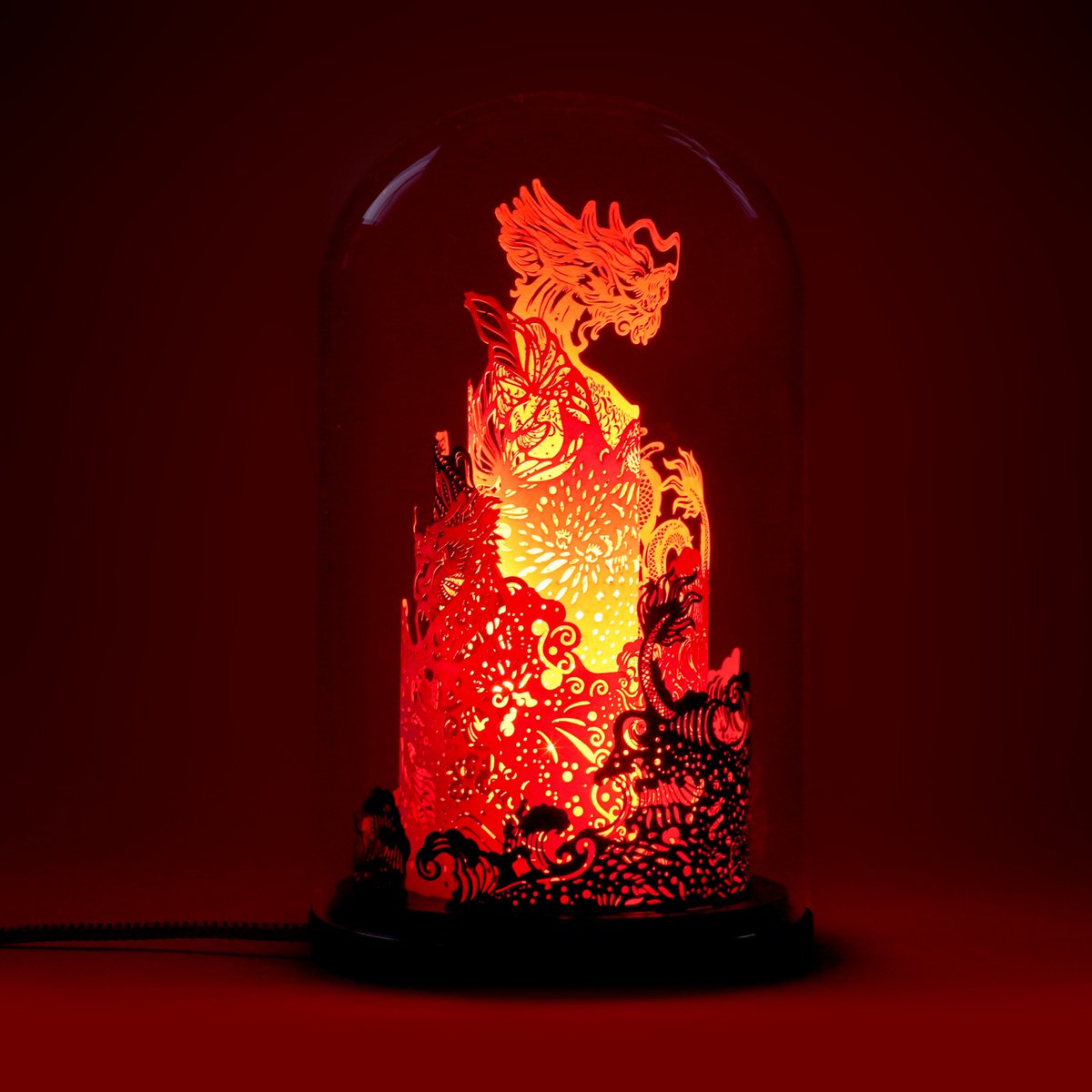 Spiro Dragon lamp (gigantische uitvoering)
