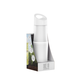 BE O bottle - Moonstone White