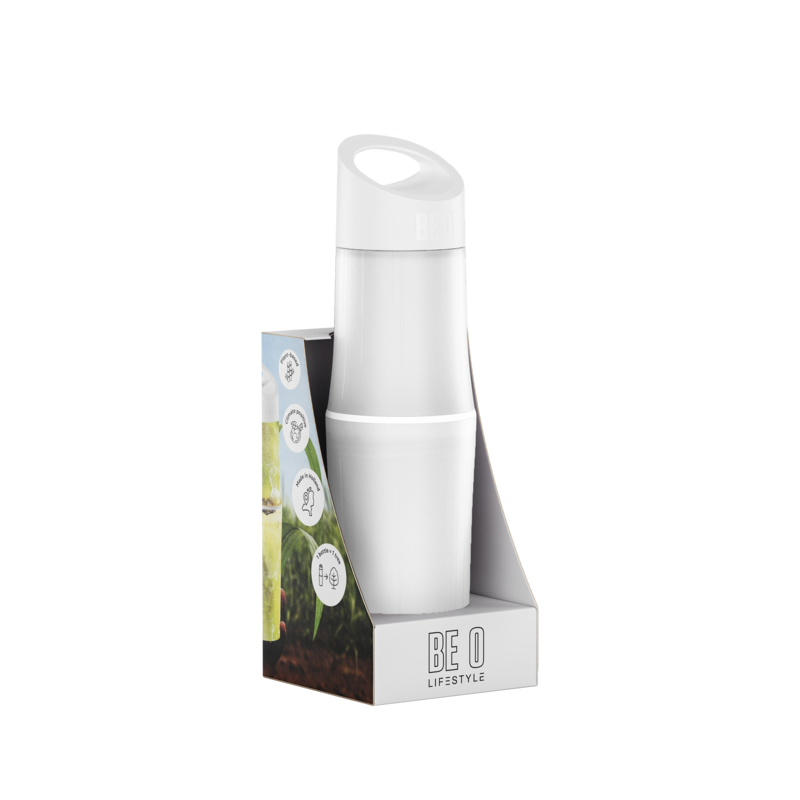 BE O bottle - Moonstone White