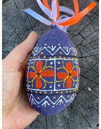 Hand-painted Easter Egg (lilac)