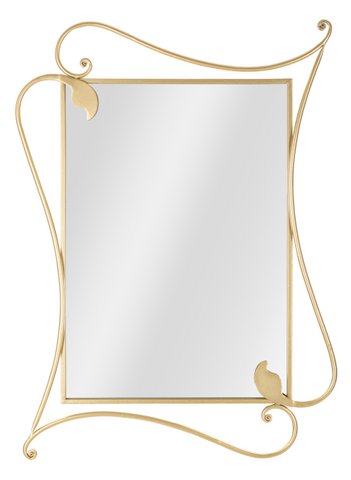 WANDSPIEGEL BLÜTENBLATT CM 80X4X110 660430000
