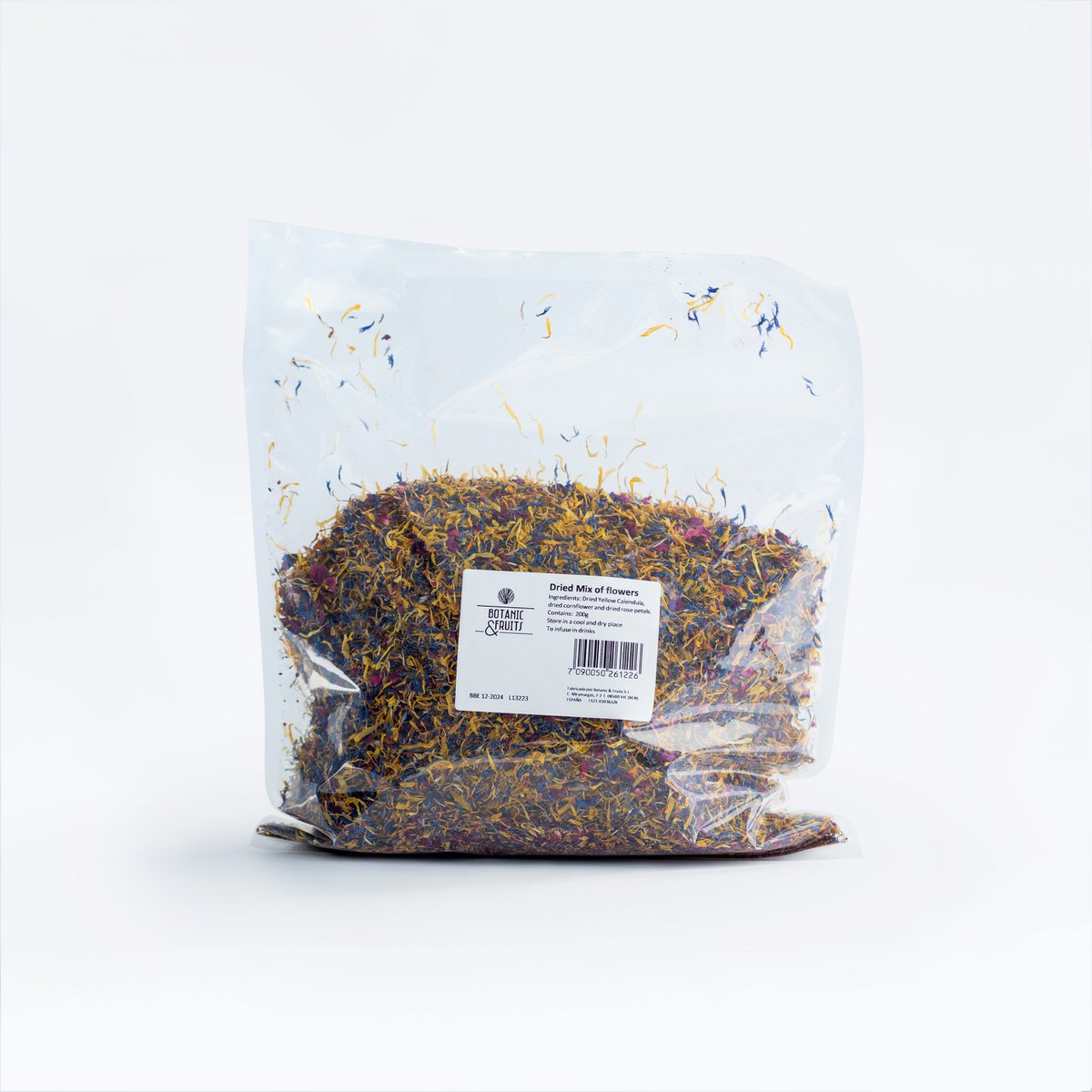 Eetbare droge bloemmix 40 g/ 80 g/ 200 g