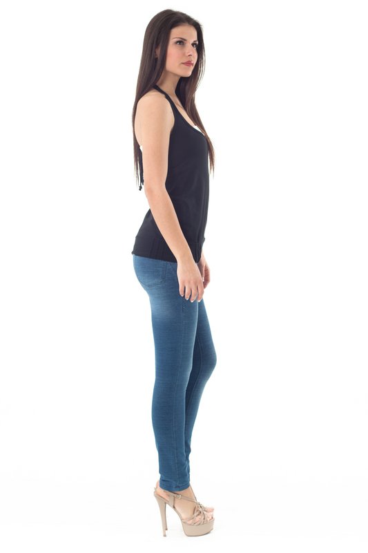Halter Neck Faux Cape Top