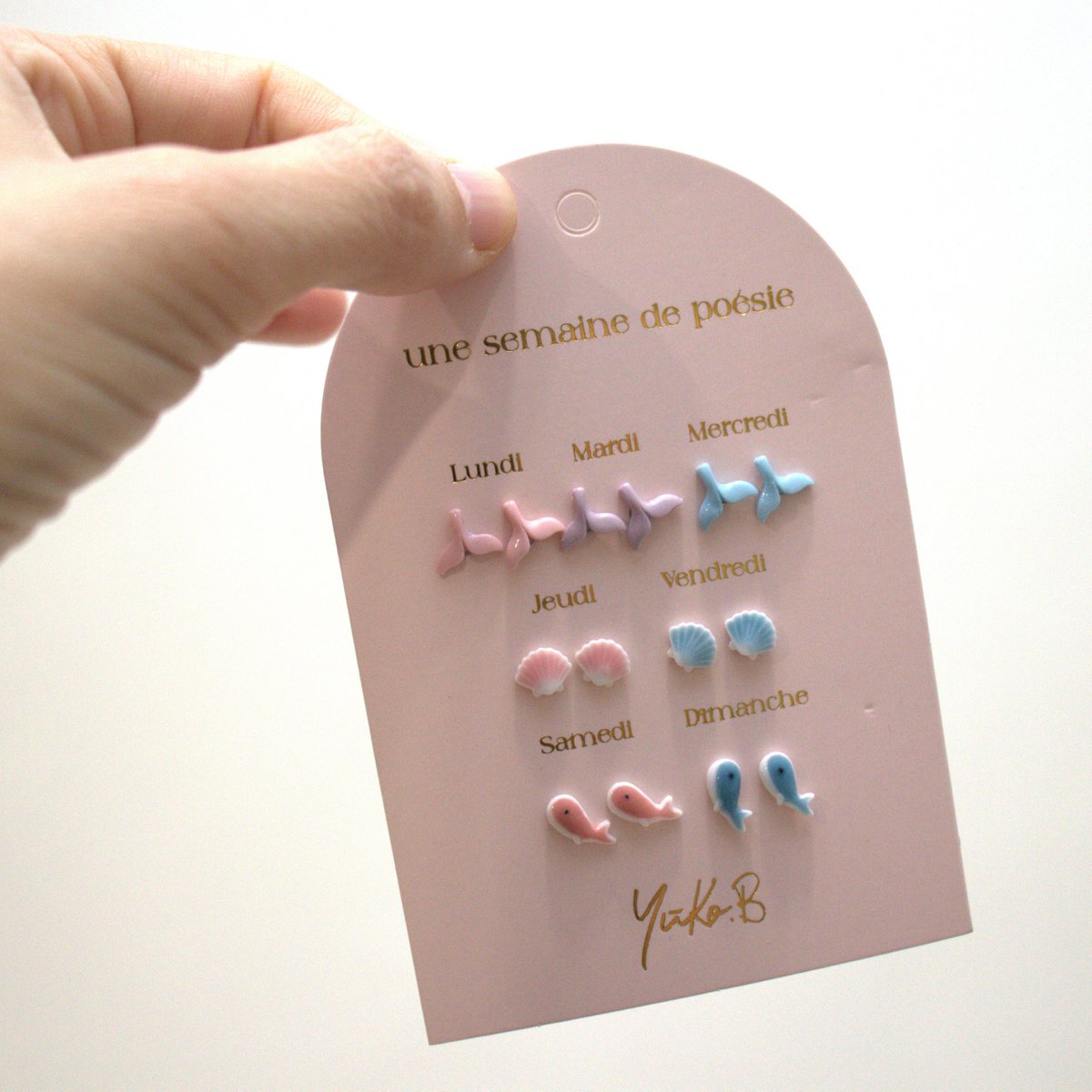Box of 7 Earrings — Ocean Poetry Week
