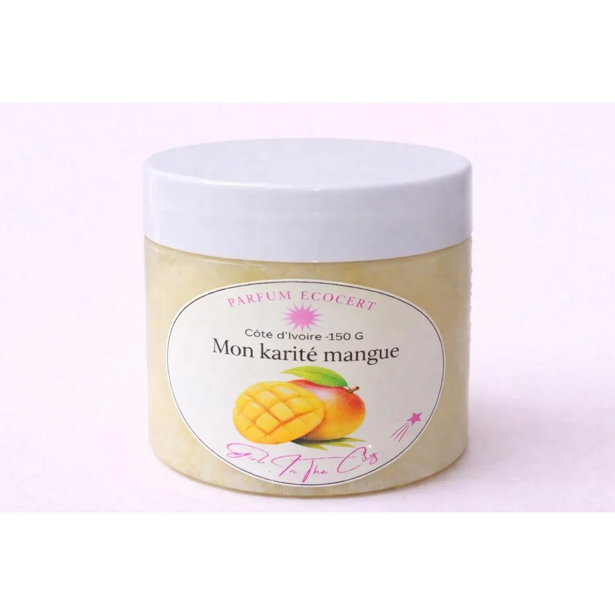 Natürliche Körperbutter Tropical Mango – reine Sheabutter