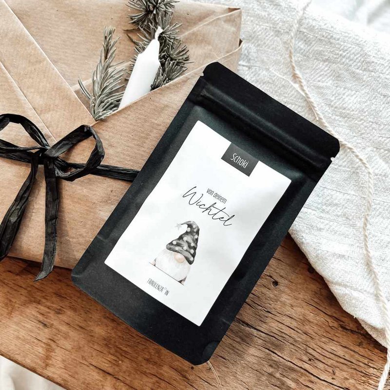 CHOCOLATE DROPS | gnome | mini bag of whole milk