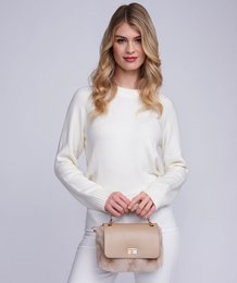 Marilyn - Borsa a tracolla in pelliccia sintetica