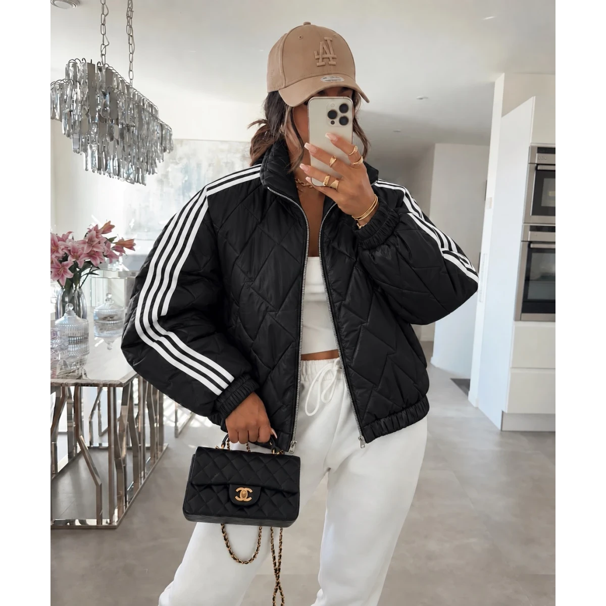 Noir Taille unique
