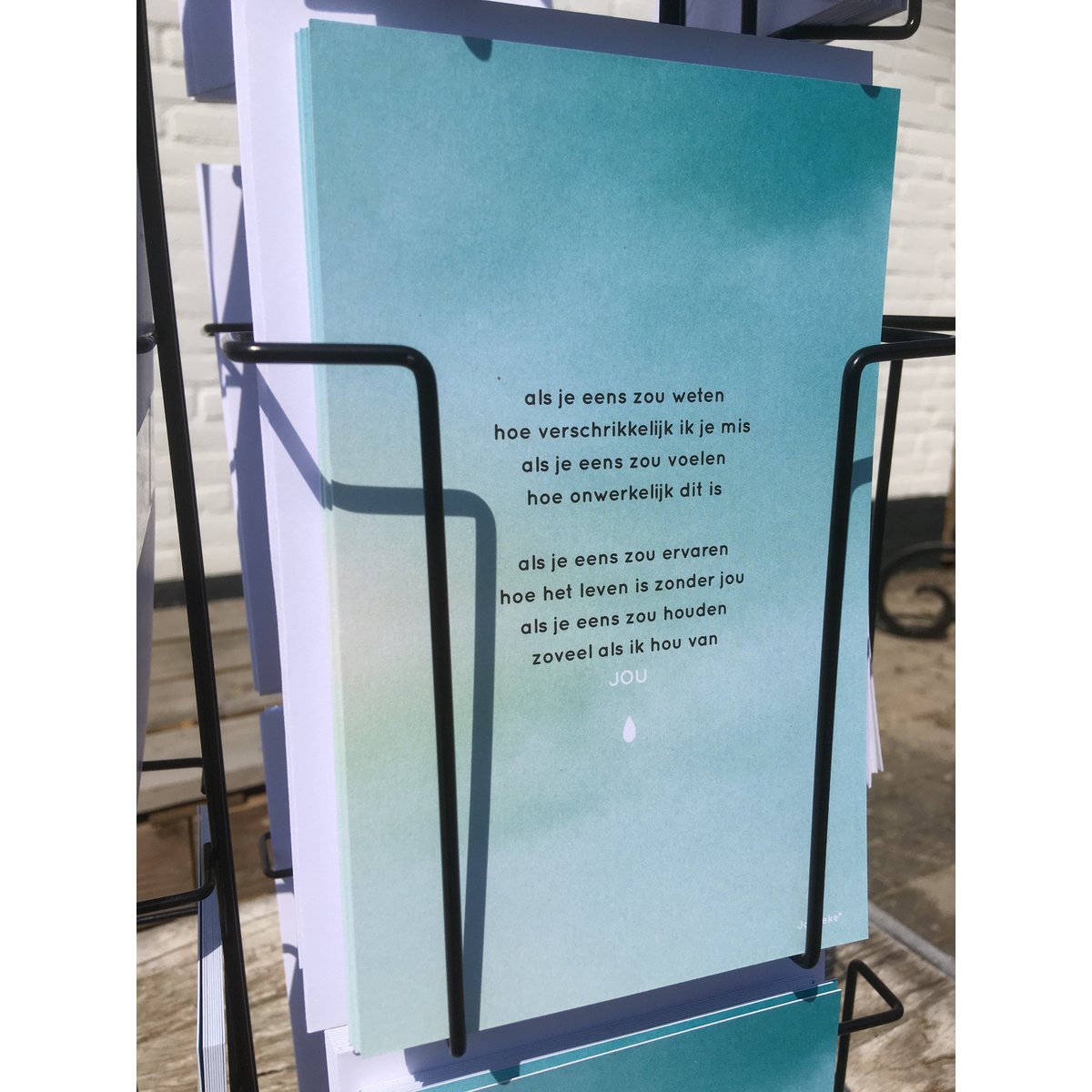 Display with Paper Wishes CLOSER
