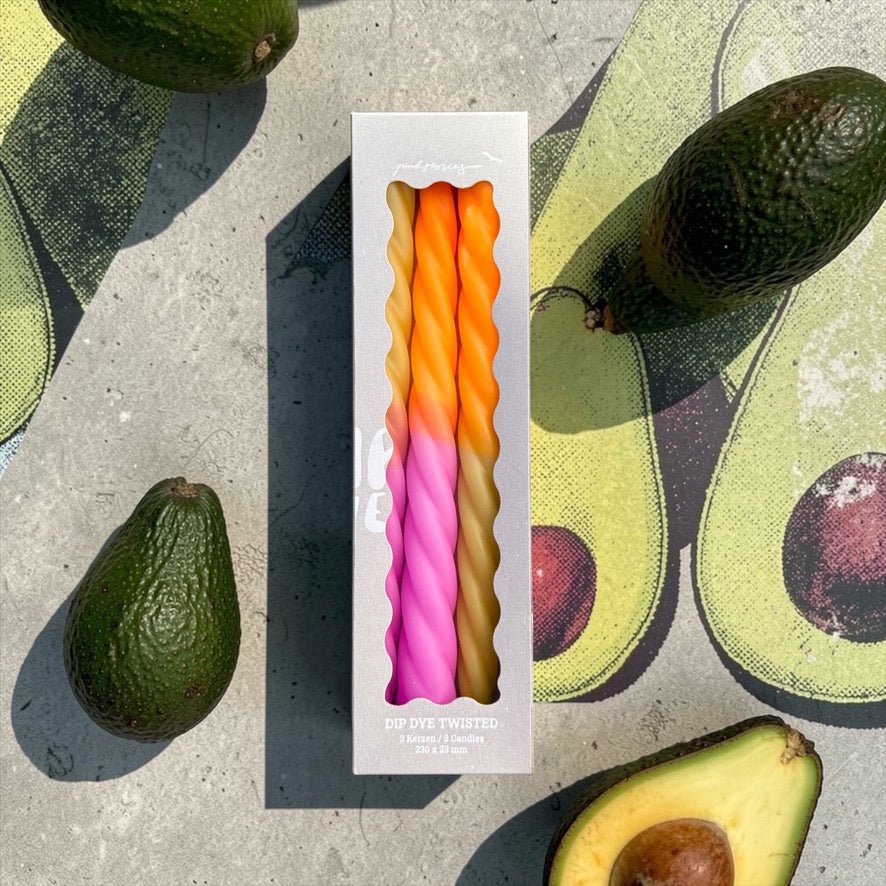 Dip Dye Twisted * Shades of Avocado