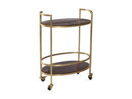 Wijn trolley ovaal
