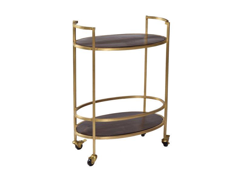 Wijn trolley ovaal