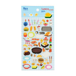 3D-Puffy-Aufkleber – Lunchbox