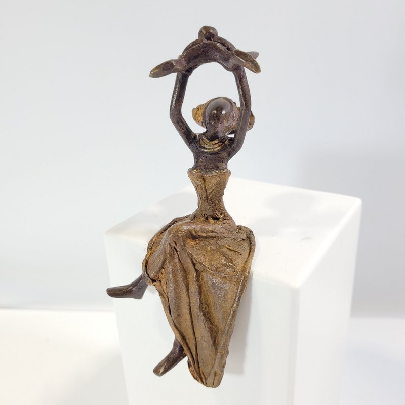 Sculpture en bronze "Bébé volant" de Karim Sana | 15 cm | Couleurs différentes