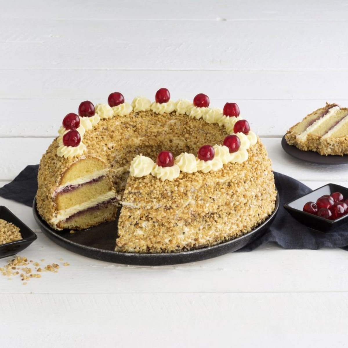 Zestaw tortownicy 26 cm i formy Savarin 26 cm Dr. Oetker Back Liebe