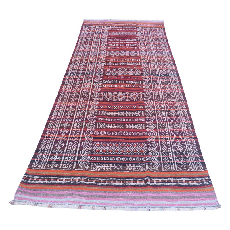 Tapis Vintage Baluch Soumak Stiletto