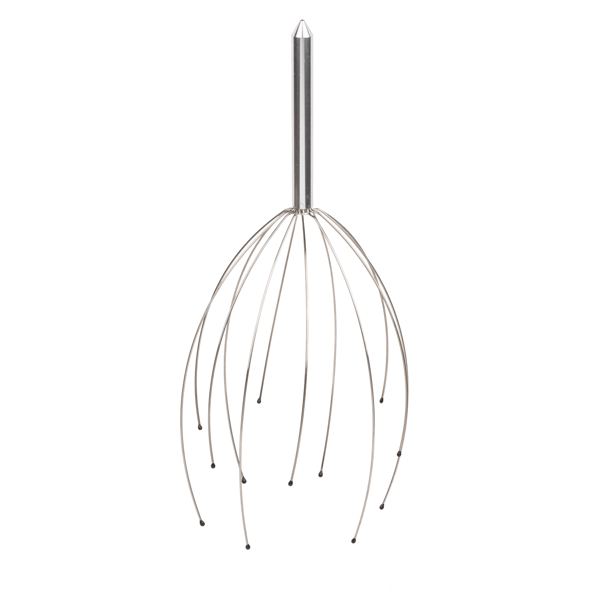 Metall-Deluxe-Kopfmassagegerät mit 12 Massagearmen,
