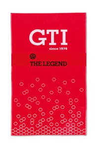 Volkswagen VW GTI Strandlaken - The Legend/Rood