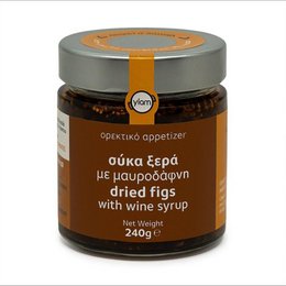 YIAM handgemachte getrocknete Feigen mit Weinsirup, 240 g