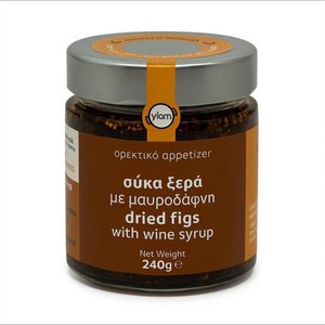 YIAM handgemachte getrocknete Feigen mit Weinsirup, 240 g